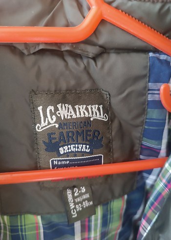 gri Erkek Çocuk Kapitone Mont - Görsel 2