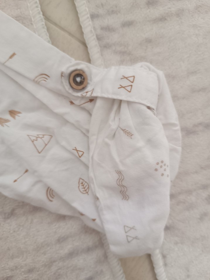 Bej Düğmeli Erkek erkek Kısa Kollu Takım - Görsel 4