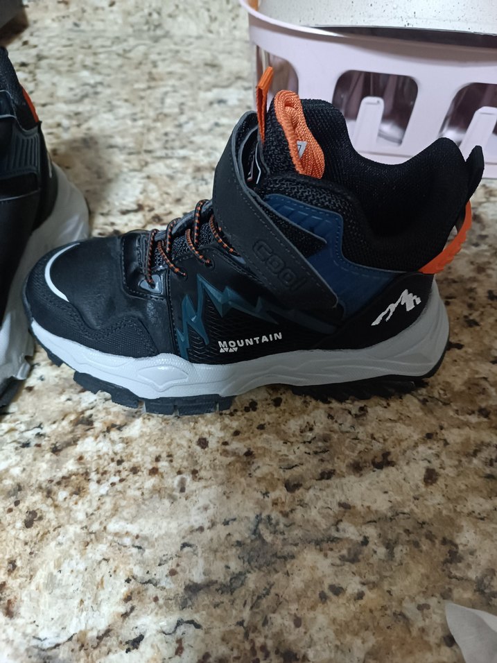 Siyah Erkek Çocuk Yılan Desenli Kauçuk Bot - Görsel 2