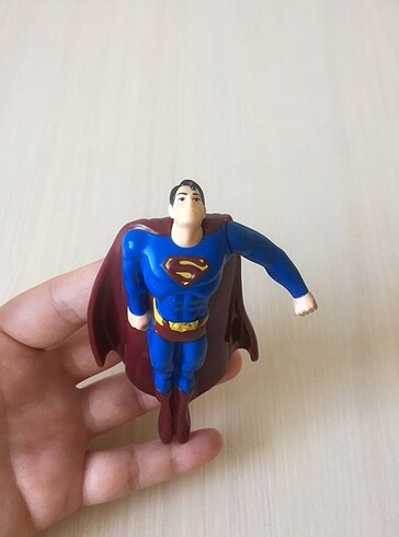  Beden Renk Superman Burger King Oyuncak Figür