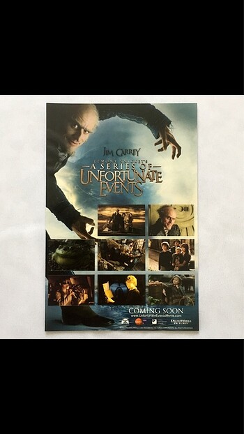 Talihsiz Serüvenler Serisi / A Series of Unfortunate Events Stic