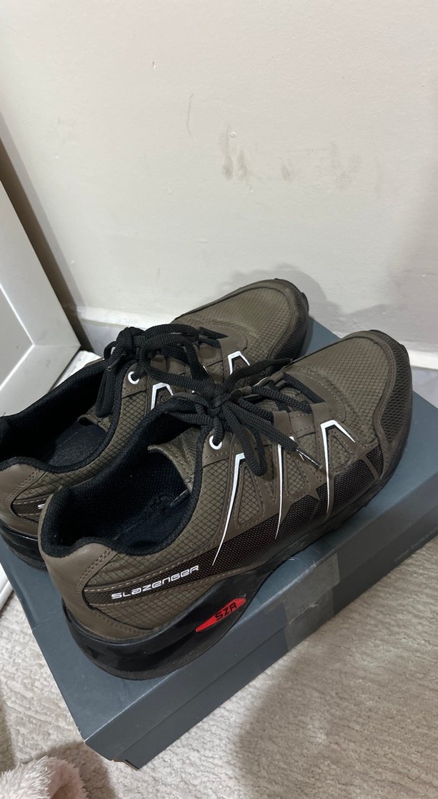 Bağcıklı Gri Kahverengi Spor Erkek Outdoor Ayakkabı - Görsel 2