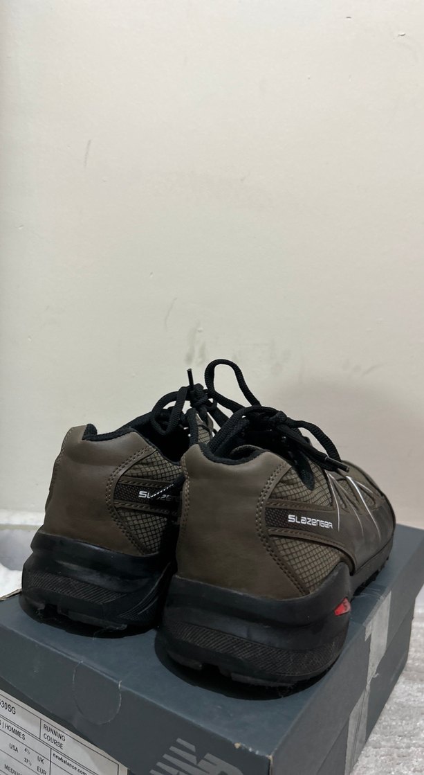 Bağcıklı Gri Kahverengi Spor Erkek Outdoor Ayakkabı - Görsel 3