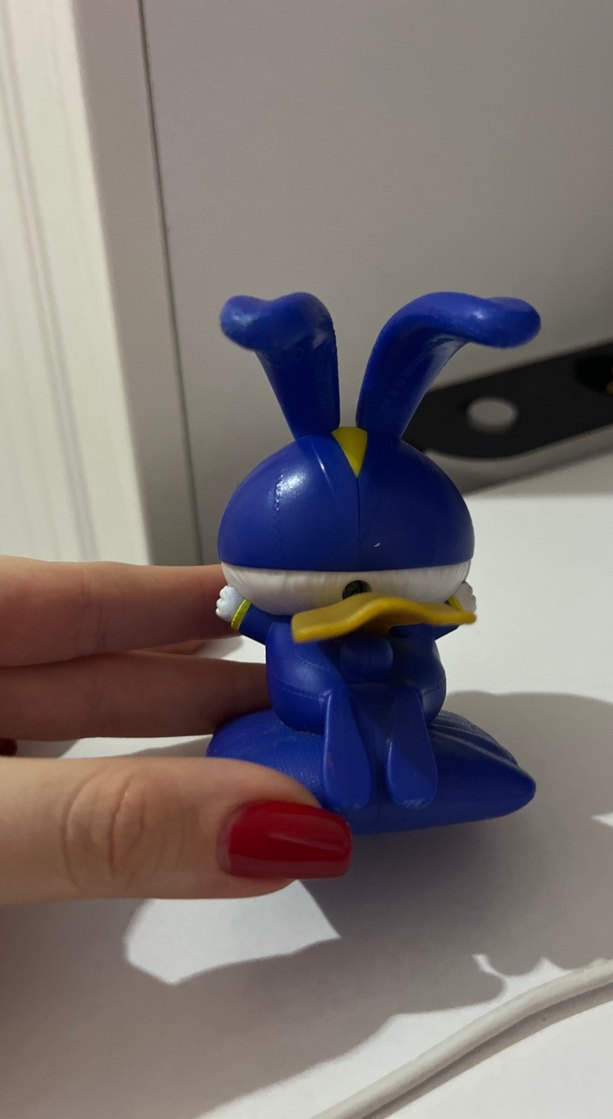 Mavi Renkli Tavşan Temalı Aksiyon Figürü - Görsel 2