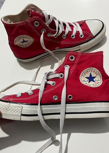 Kırmızı  Converse Spor Ayakkabı - Görsel 2