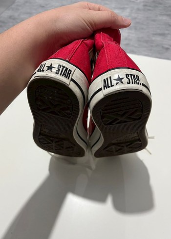 Kırmızı  Converse Spor Ayakkabı - Görsel 4