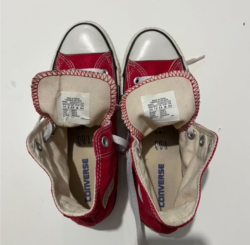 Kırmızı  Converse Spor Ayakkabı - Görsel 5