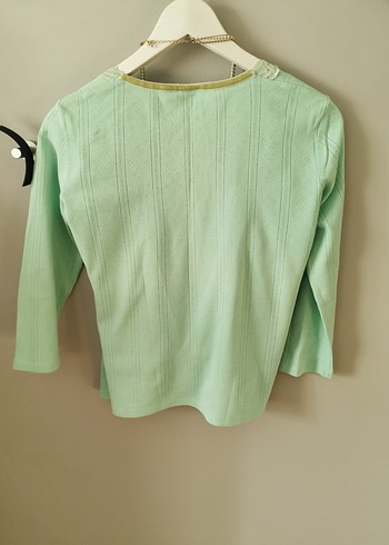 Turkuaz Kadın Zincir Detaylı Vücut Zinciri - Görsel 8