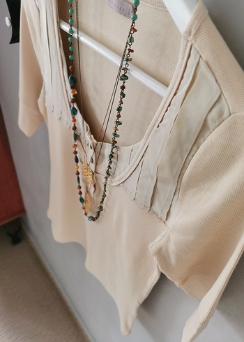 Bej Beymen Bluz - Görsel 4
