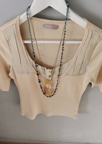 Bej Beymen Bluz - Görsel 2