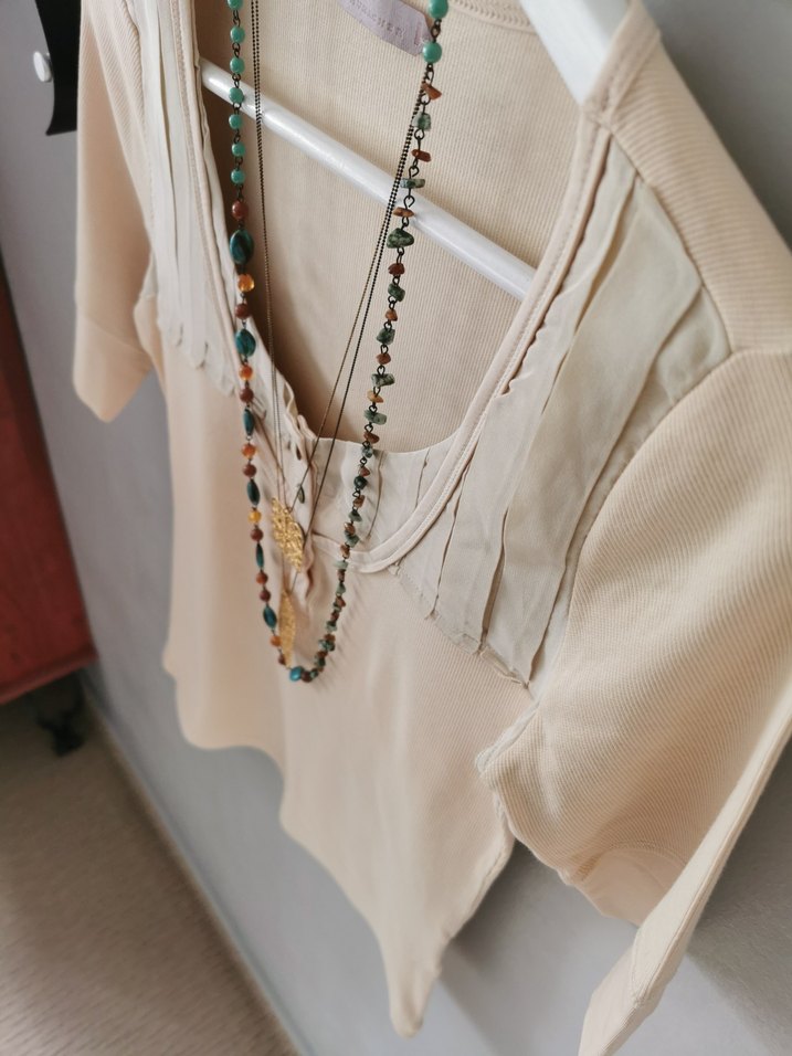 Bej Beymen Bluz - Görsel 4