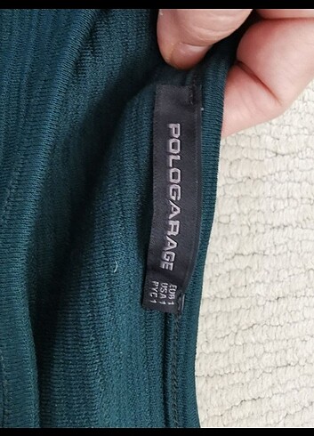 Polo Garage Polo Garage Acı Yeşil Tunik