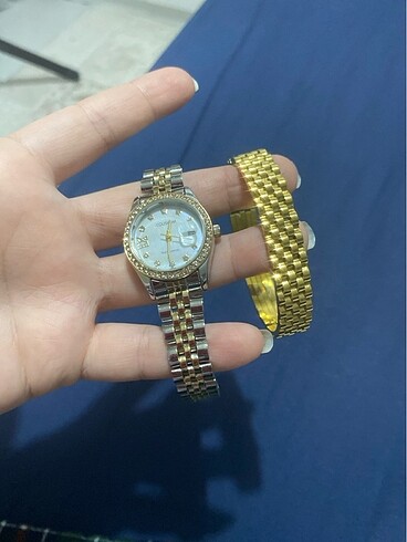 Beden Rolex model saat ve kelepçe