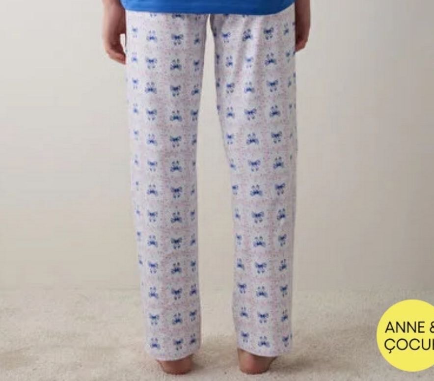 Penti Fancy Bows Pamuklu Pijama Altı - Görsel 3