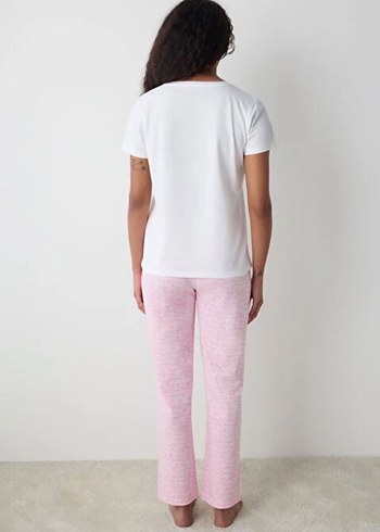 Penti Pinkish Pantolon Açık Pembe Pijama Takımı - Görsel 8