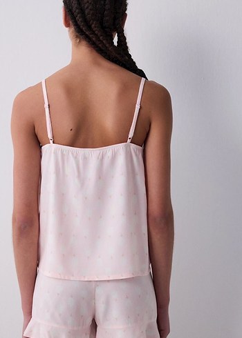 Penti Penti Tulips Şortlu Açık Pembe Pijama Takımı