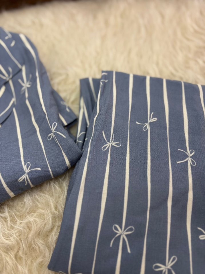 Penti Freya Gömlek Pantolon Gri Pijama Takımı - Görsel 2