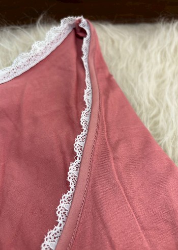 Mia Solid Gül Kurusu Pijama Takımı - Görsel 3