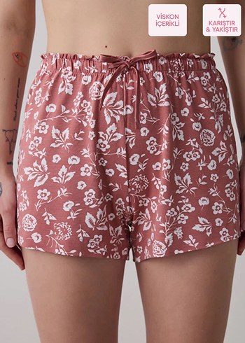 Mia Solid Gül Kurusu Pijama Takımı - Görsel 4