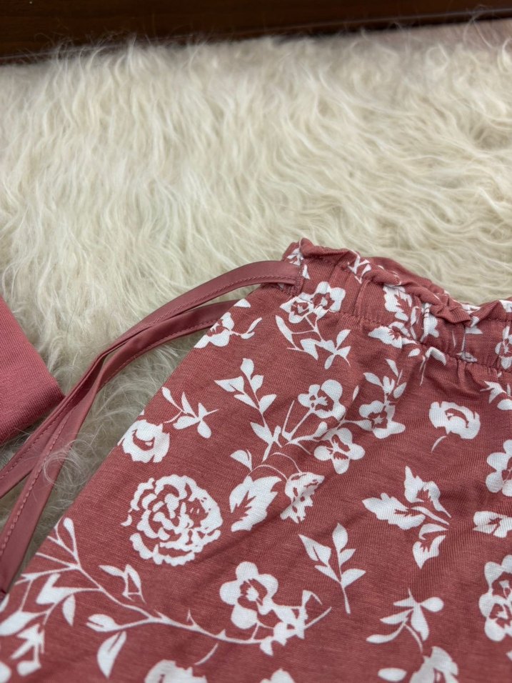 Mia Solid Gül Kurusu Pijama Takımı - Görsel 2