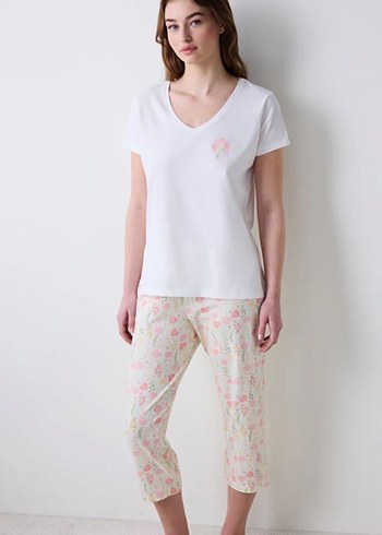 Penti Cute Çok Renkli Kapri Pijama Takımı - Görsel 3