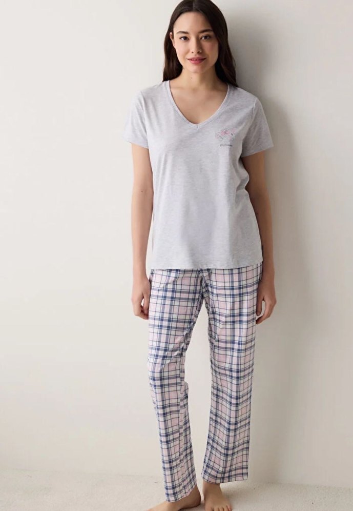 Penti Good News Pantolon Pijama Takımı - Görsel 3