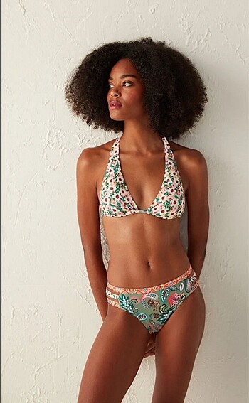 Çok Renkli Bianca Chic Bikini Takımı