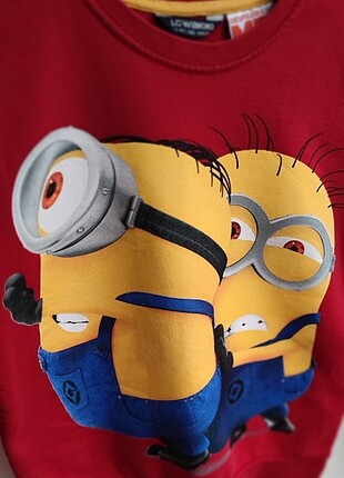 7 Yaş Beden kırmızı Renk LCWaikiki Sweatshirt