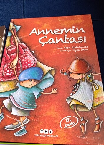 Beden Renk Ciltli çocuk hikaye kitapları annemin çantası