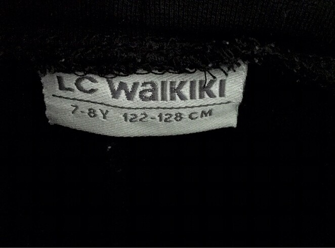 LC Waikiki LCW SİYAH TAYT 7/8 YAŞ