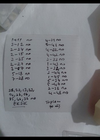 Diş Modeli Eğitim Kiti - Görsel 5