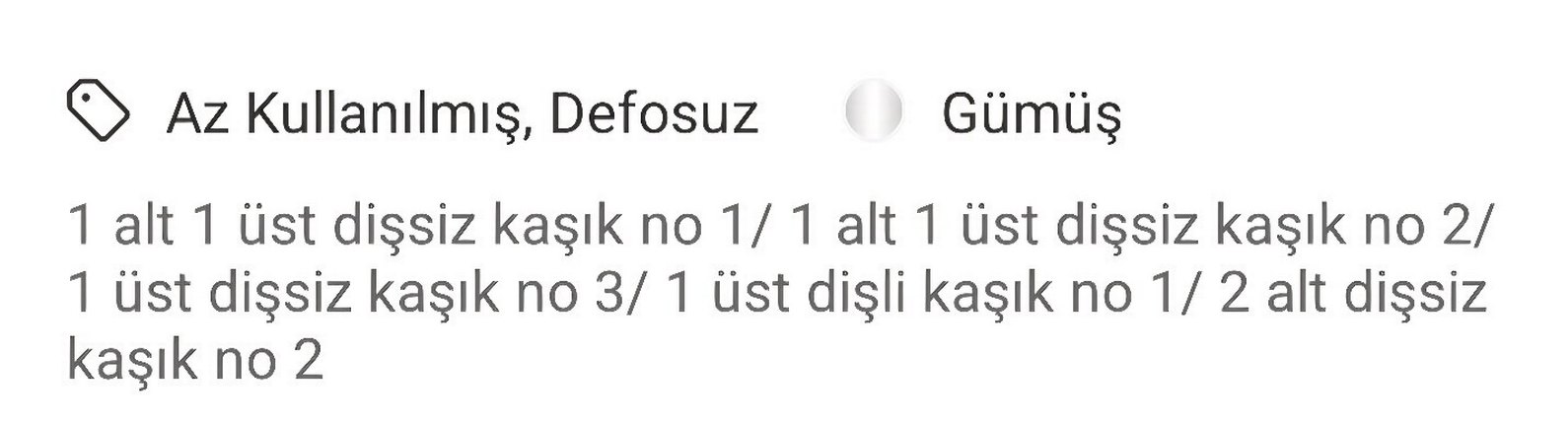 Paslanmaz Çelik Diş Ölçü Kaşıkları Seti - Görsel 2