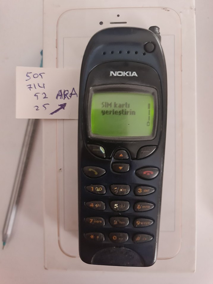 Nokia 6150 imei kapali orta kasa degişmeli bataryasiz.112 arar - Görsel 2