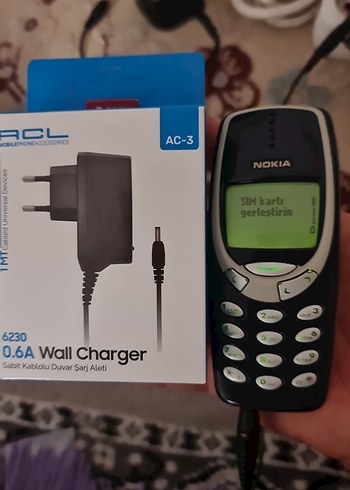 Nokia 3310 batarya sarj aleti YENİ IMEI KAYITLI - Görsel 2