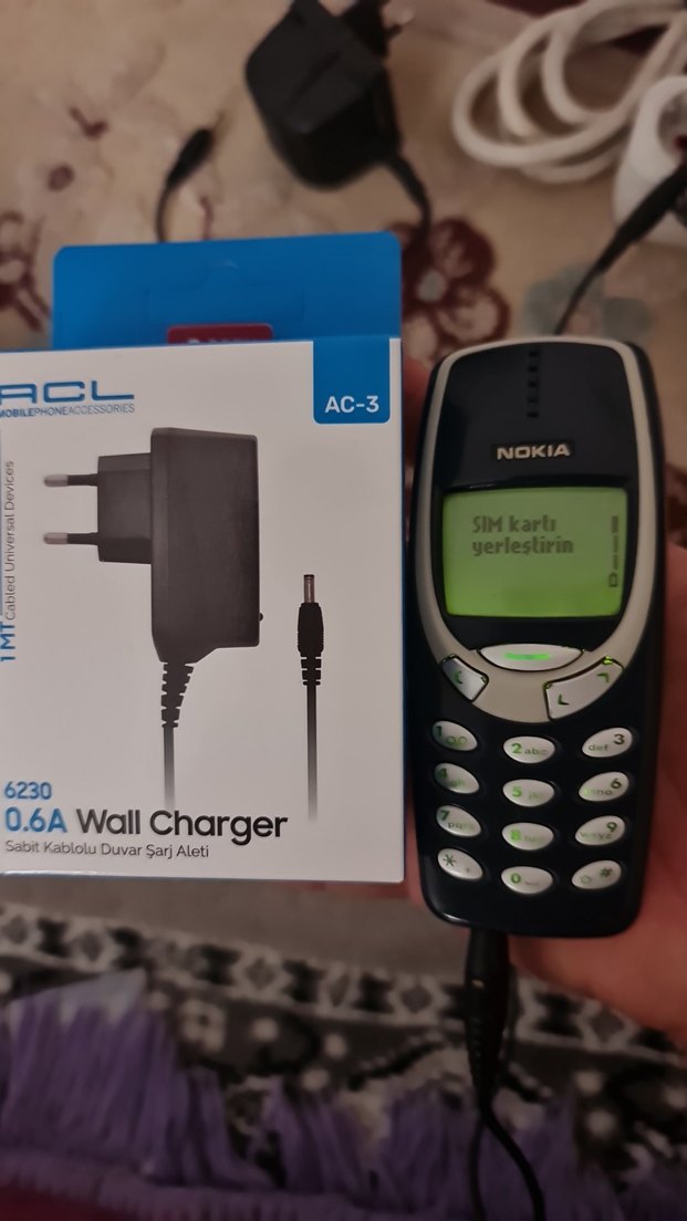 Nokia 3310 batarya sarj aleti YENİ IMEI KAYITLI - Görsel 2
