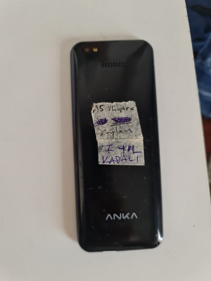 ANKA A5 Siyah Tuşlu Telefon - Görsel 3