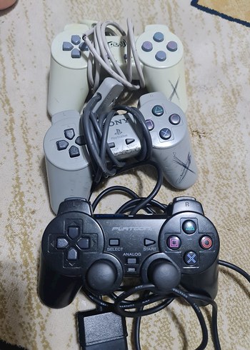 Sony PlayStation Kablolu Oyun Kolu Seti 3lü çalişmiyorlar