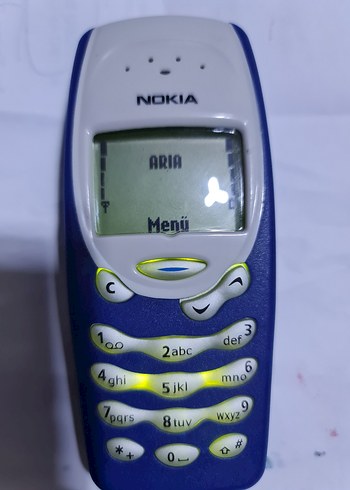 Nokia 3310 Mavi Klasik Telefon bataryasiz