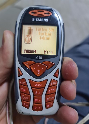 Siemens M55 kayitsiz.kapak batarya yok