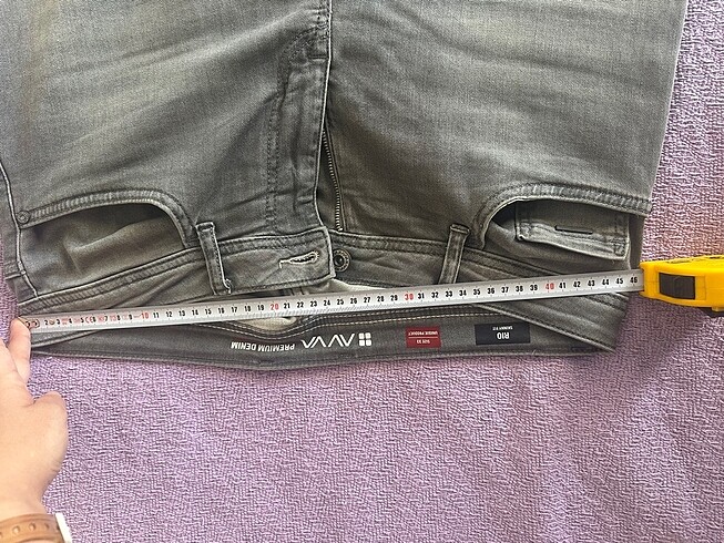 33 Beden gri Renk Avva jean