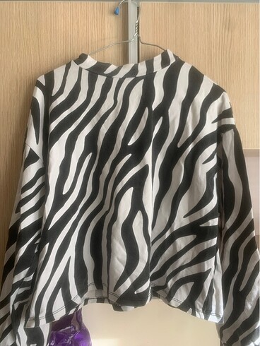 Zebra desen crop