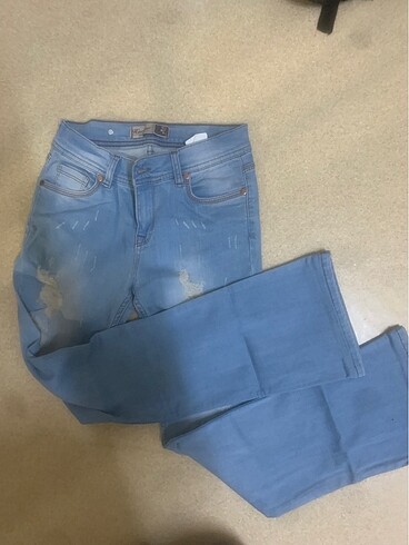 xs Beden Flare jean/ pantolon