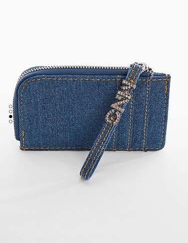 mango denim cüzdan
