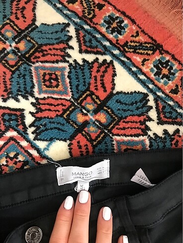 Mango Mango siyah pantolon