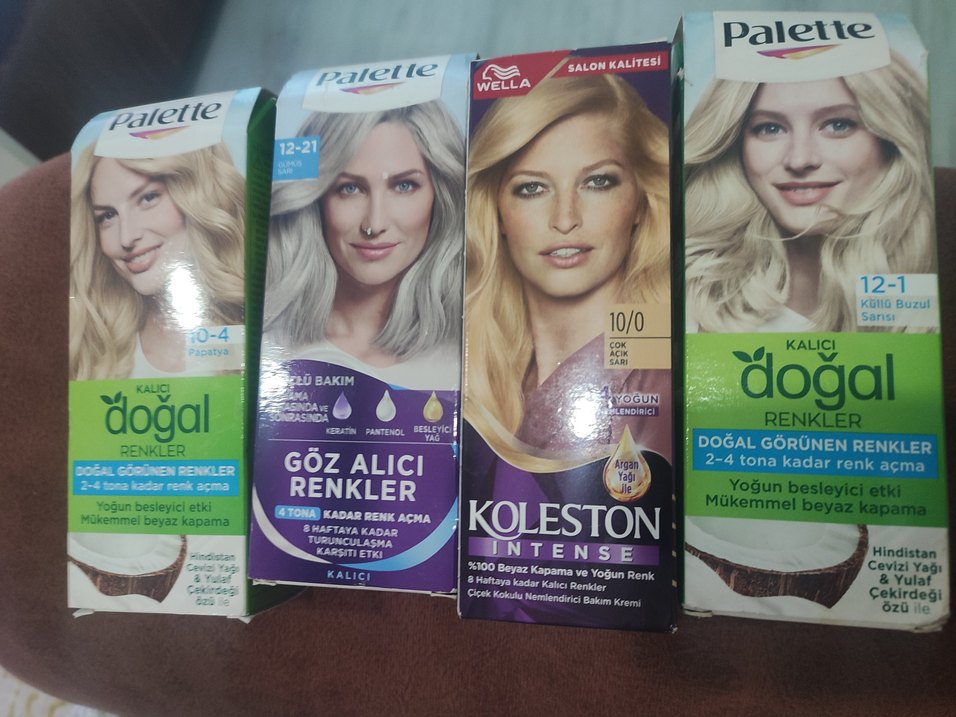 Palette ve Wella Kalıcı Saç Boyası Seti 4 Adet - Görsel 2