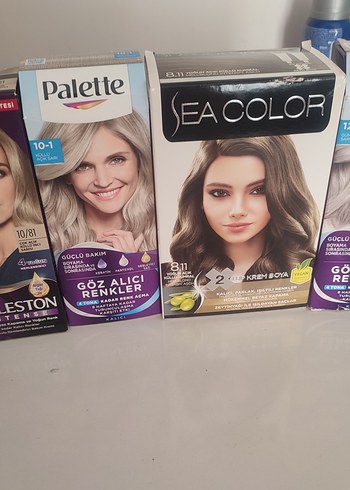 Palette ve SeaColor Saç Boyaları - Görsel 5