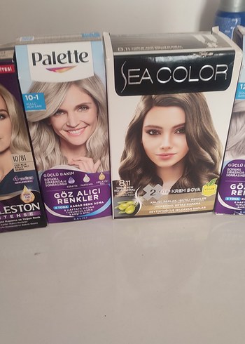 Palette ve SeaColor Saç Boyaları - Görsel 4