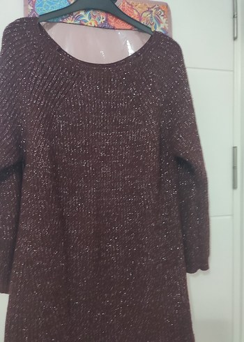 Robinden Simli Triko Örme Kadın Kazak - Görsel 2