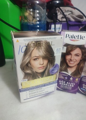 Beden Lorial Palette Delux Marka 4 Sac Boyası pazarlıksiz 500
