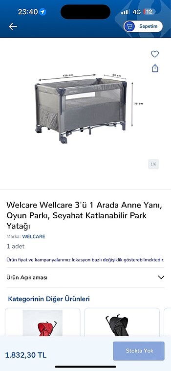 Welcare park yatak